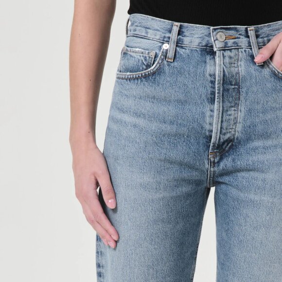 Agolde 90's Pinch Waist High Rise Straight - Picture 1 of 5